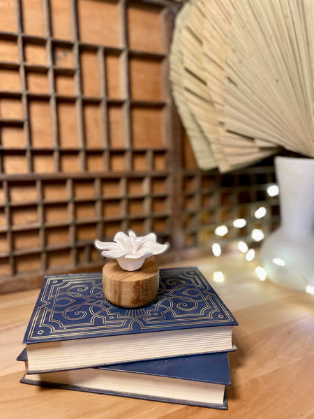 Diffuseur jasmin bois&céramique