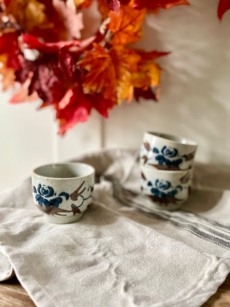 Lot tasses en grès
