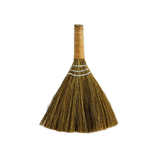 Balai de table en paille