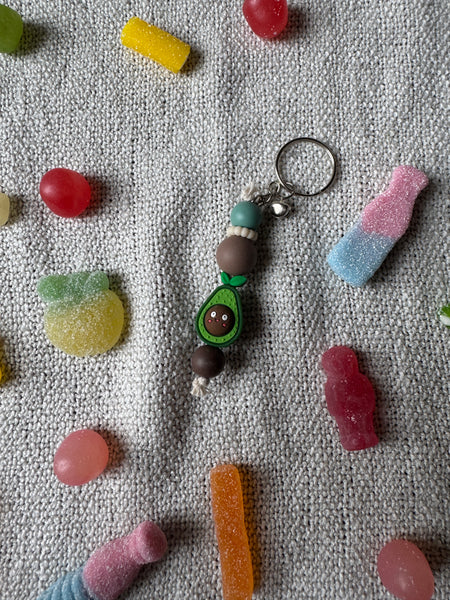 Porte-clé fruits