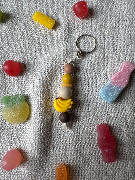 Porte-clé fruits