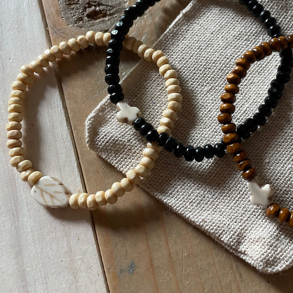 Bracelet bois clair