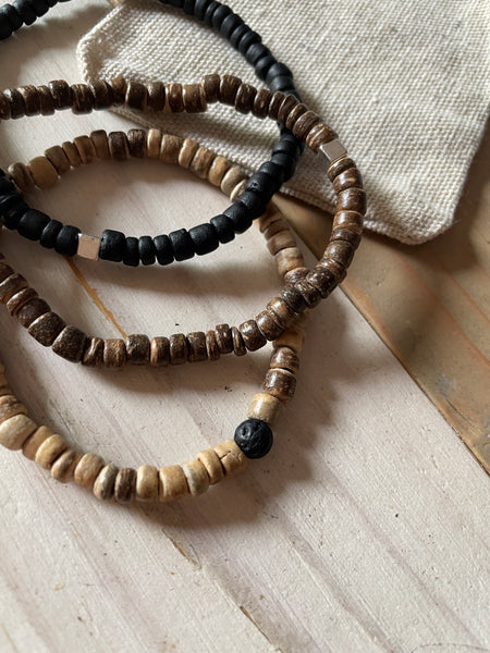 Bracelet coco noir